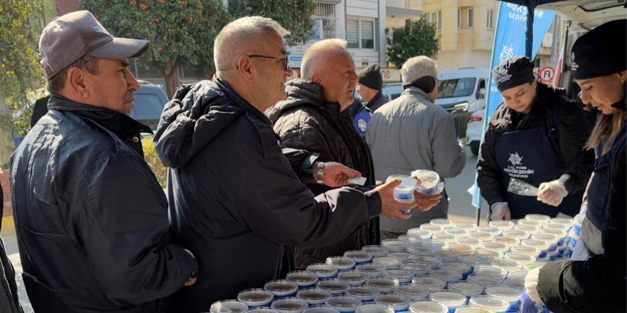 Aydın Büyükşehir Belediyesi'nden kandil hayrı