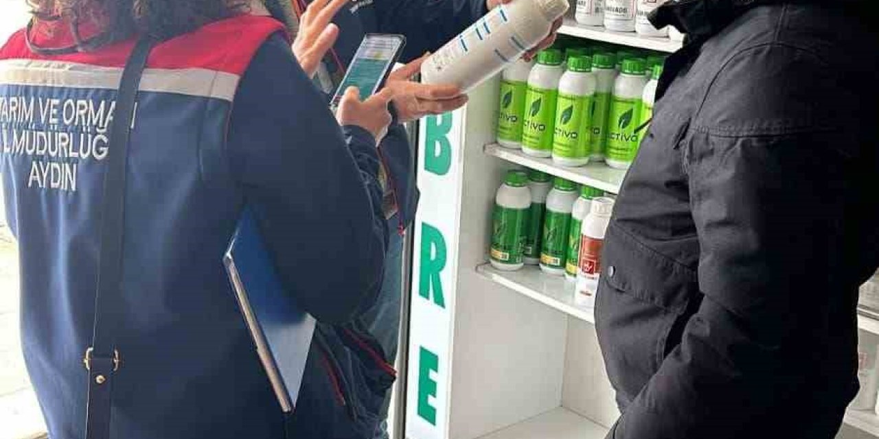 Nazilli’deki gübre bayileri denetimden geçti