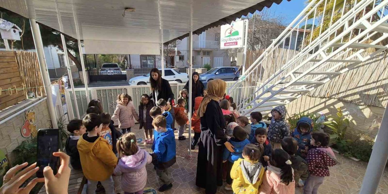 AFAD Aydın İl Müdürlüğü, miniklere afet eğitimi verdi