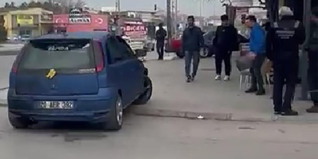 Boşanma aşamasındaki kadın sanayiyi savaş alanına çevirdi