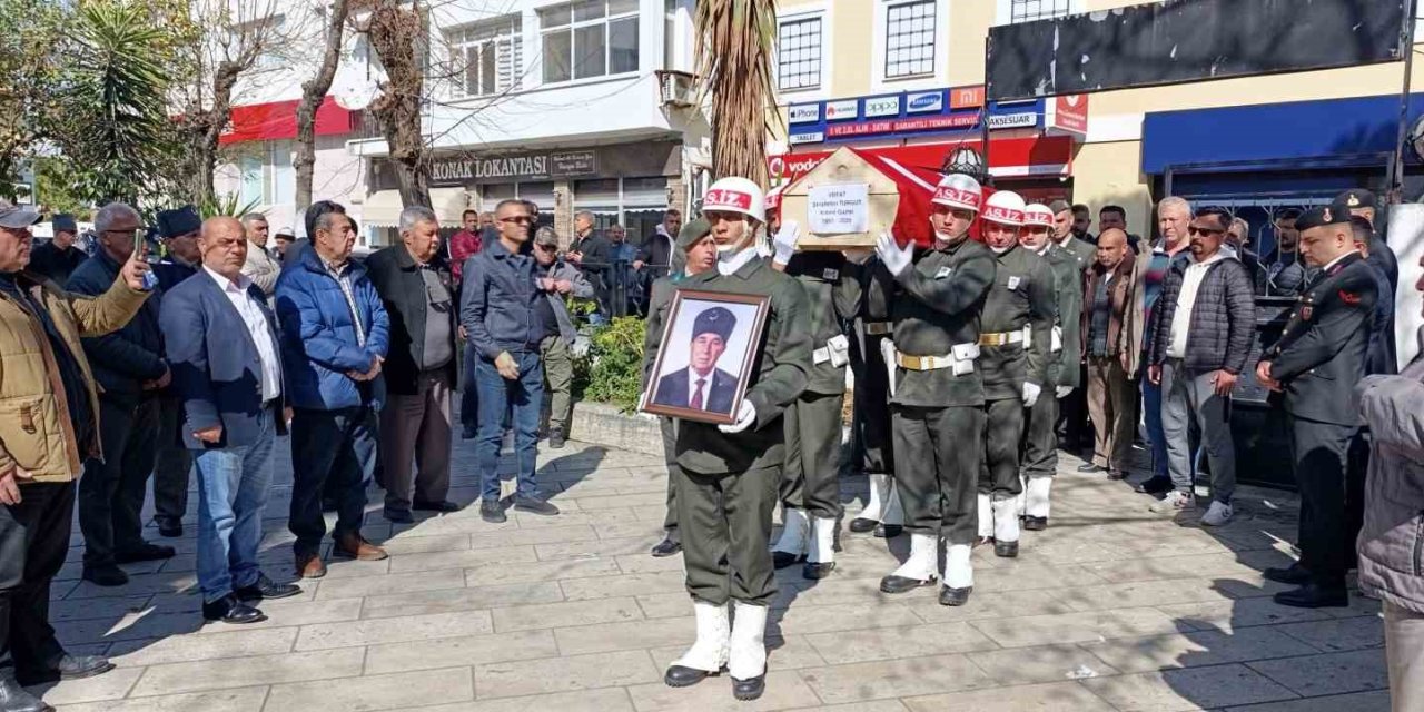 Sökeli Kıbrıs Gazisi Şerafettin Turgut son yolculuğuna uğurlandı