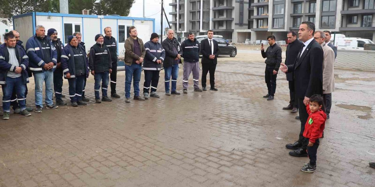 Başkan Arıcı: "Biz bir aileyiz, her zorlukta birlikteyiz"