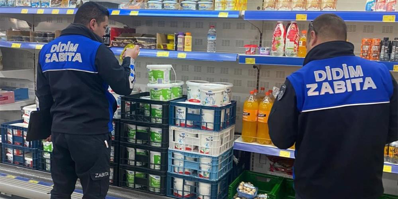 Didim’de zabıta ekipleri denetimlerini sürdürüyor