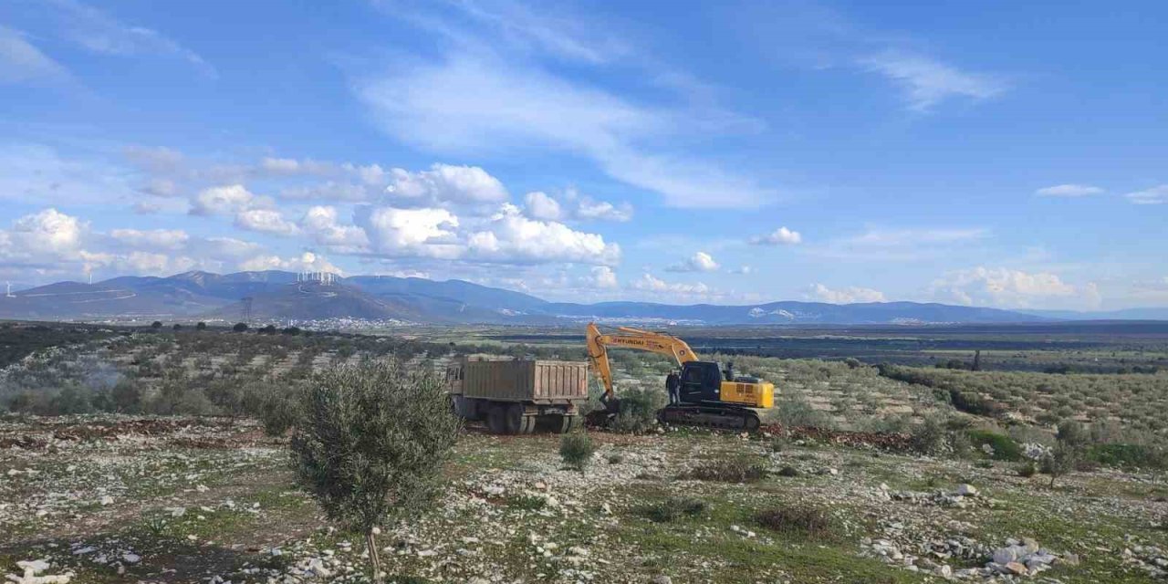 İzinsiz kazı yaparken yakalandılar