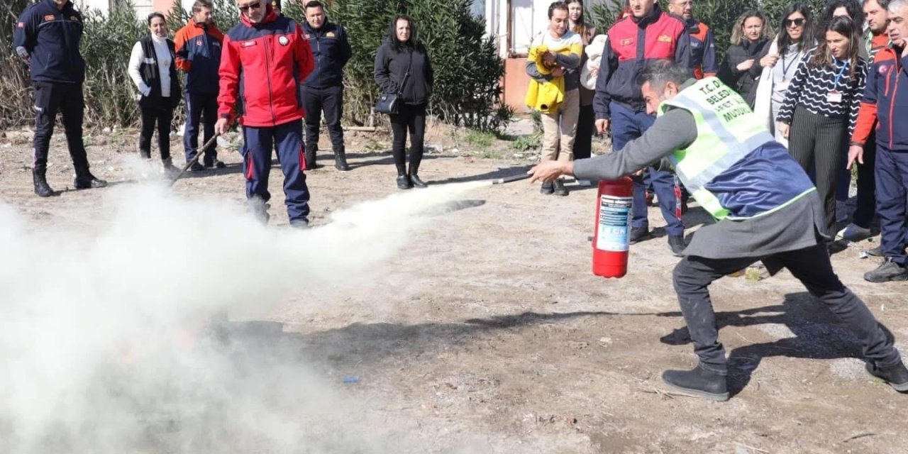 Didim’de arama kurtarma eğitimleri devam ediyor