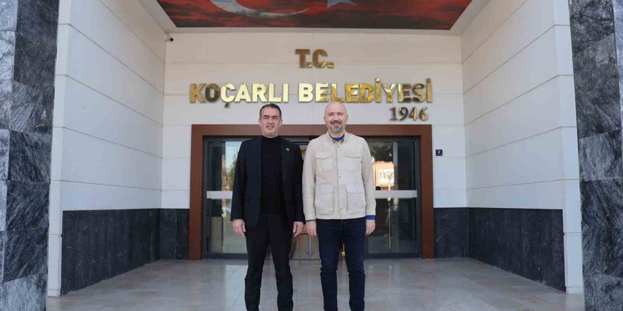 Söke Belediye Başkanı Arıkan, Koçarlı Belediye Başkanı Arıcı ile görüştü