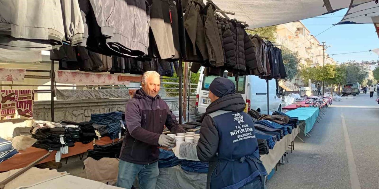 Başkan Çerçioğlu, soğuk havalarda vatandaşın yanında