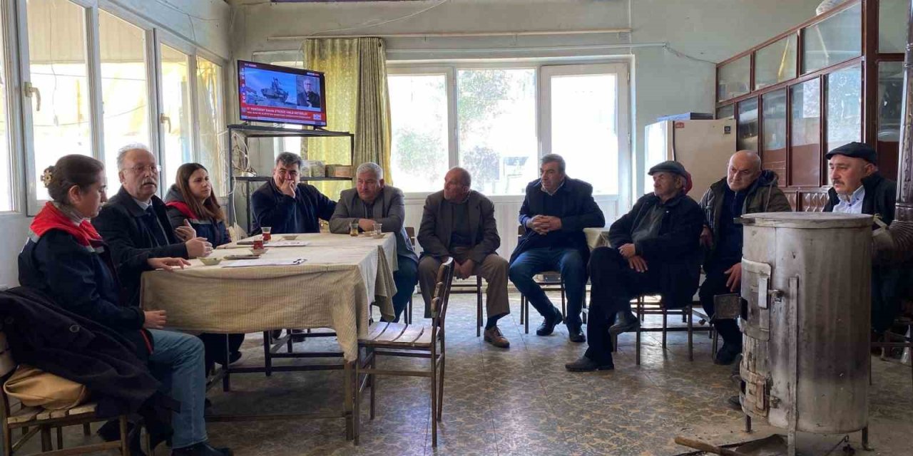 Karacasu’da çiftçiler bilgilendirildi