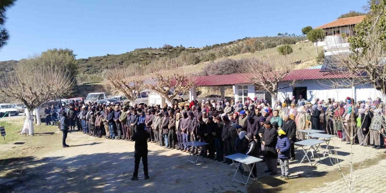 Karacasu’da yağmur duası yapıldı