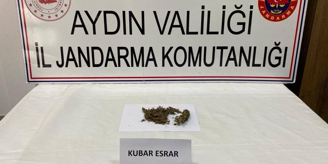 Aydın’da jandarmadan uyuşturucu operasyonu