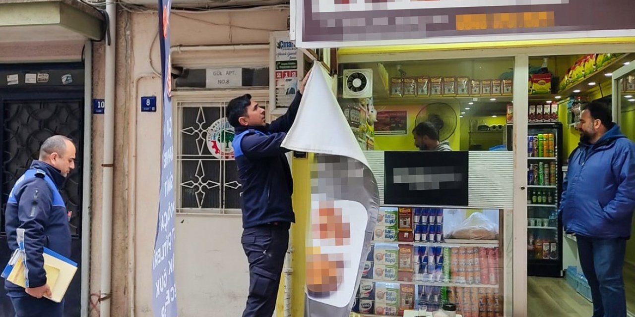 Efeler Belediyesi kent düzeni için denetimde