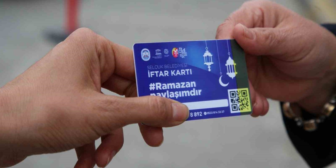 Selçuk’ta Ramazan dayanışması İftar Kart ile başladı
