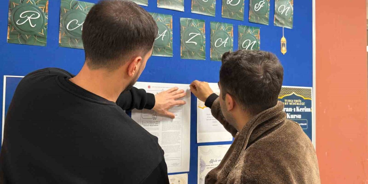 Öğrenci yurtlarında Ramazan köşeleri hazırlandı