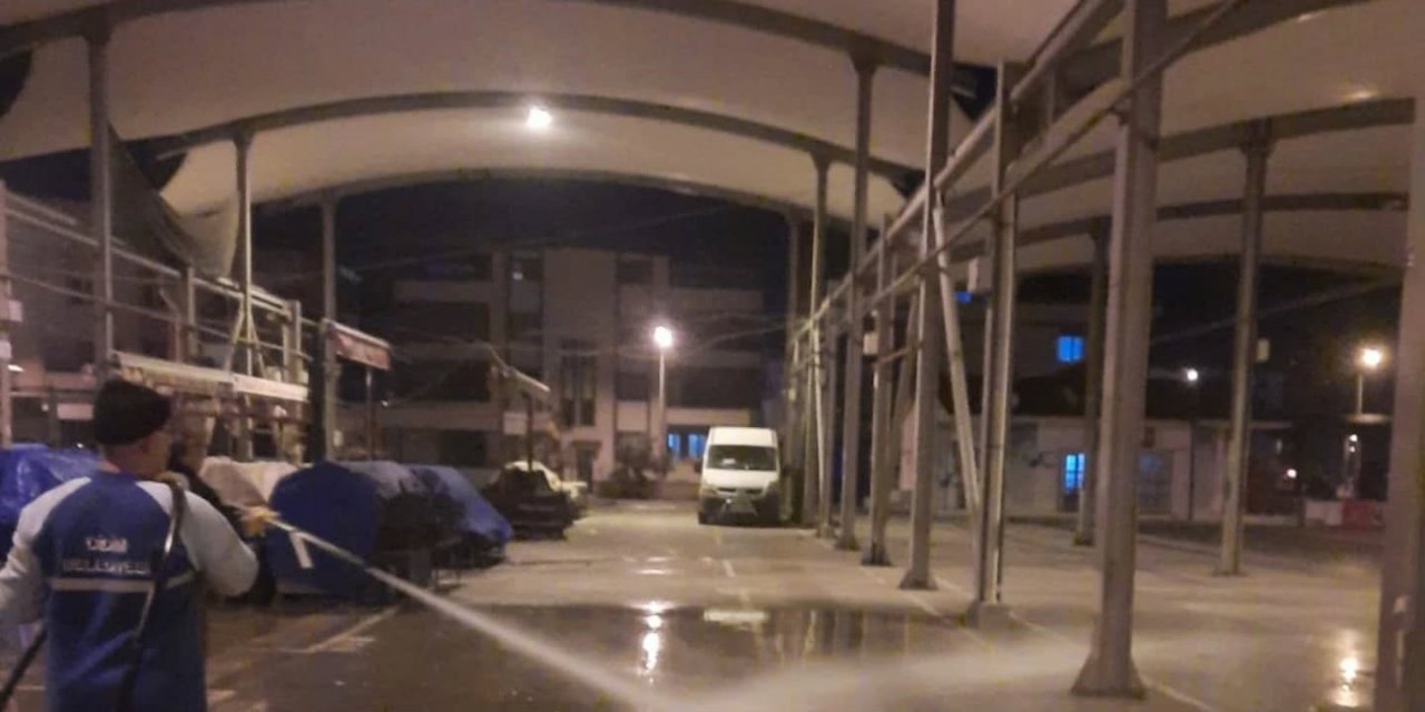 Didim Belediyesi’nden semt pazarlarında hijyen seferberliği