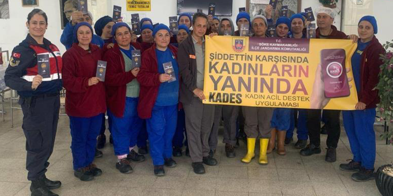 Jandarmadan kadınlara KADES ve erken yaşta zorla evlilikler eğitimi