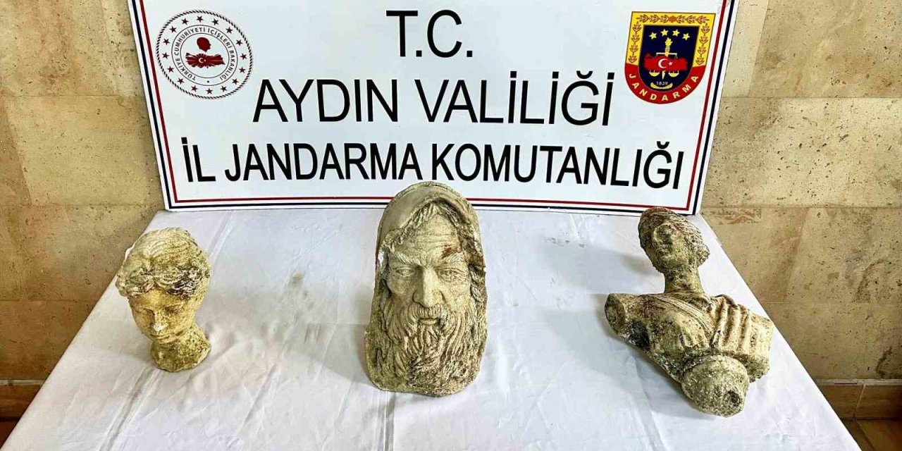 Roma dönemine ait eserleri 200 bin dolara satmak isterken yakalandılar
