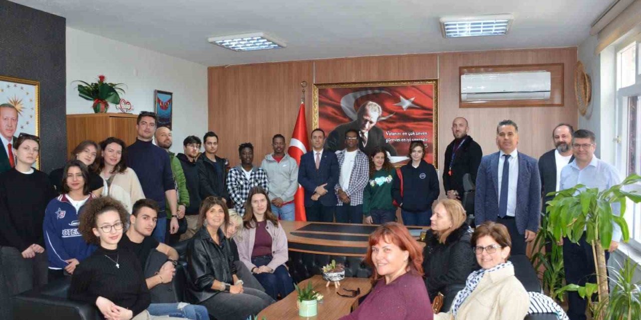 Dalaman İlçe Milli Eğitim Müdürü Avcı, yurtdışından gelen eğitimcileri ağırladı