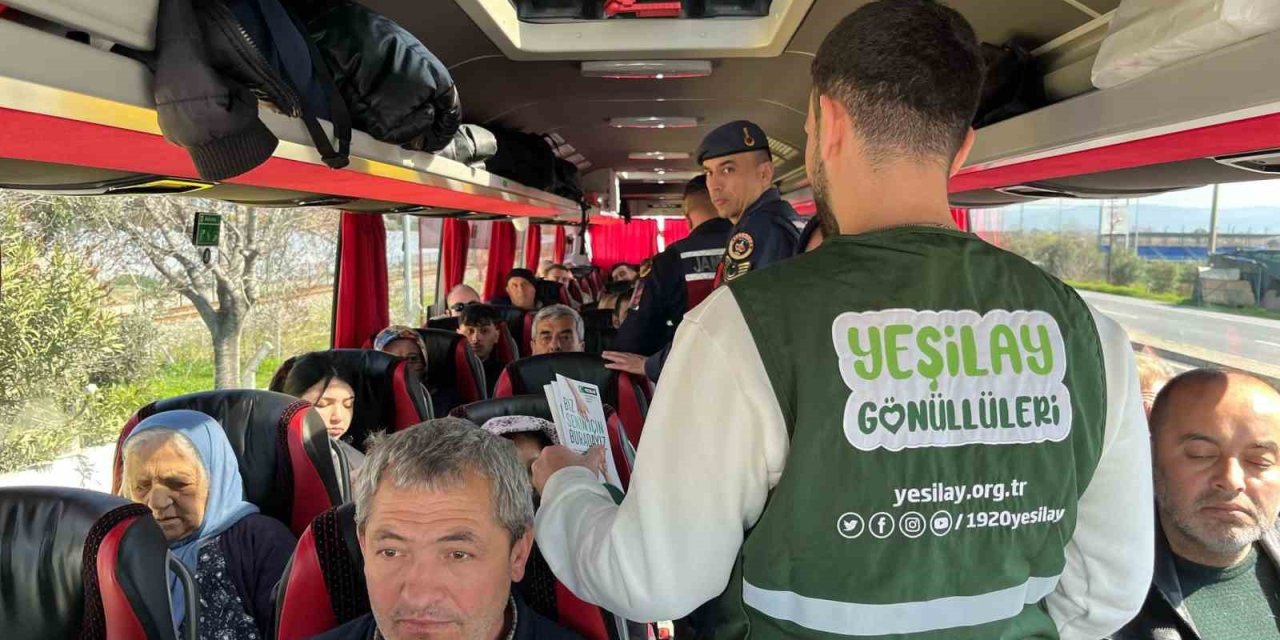 Yeşilay Derneği Aydın Şubesi’nden farkındalık etkinliği