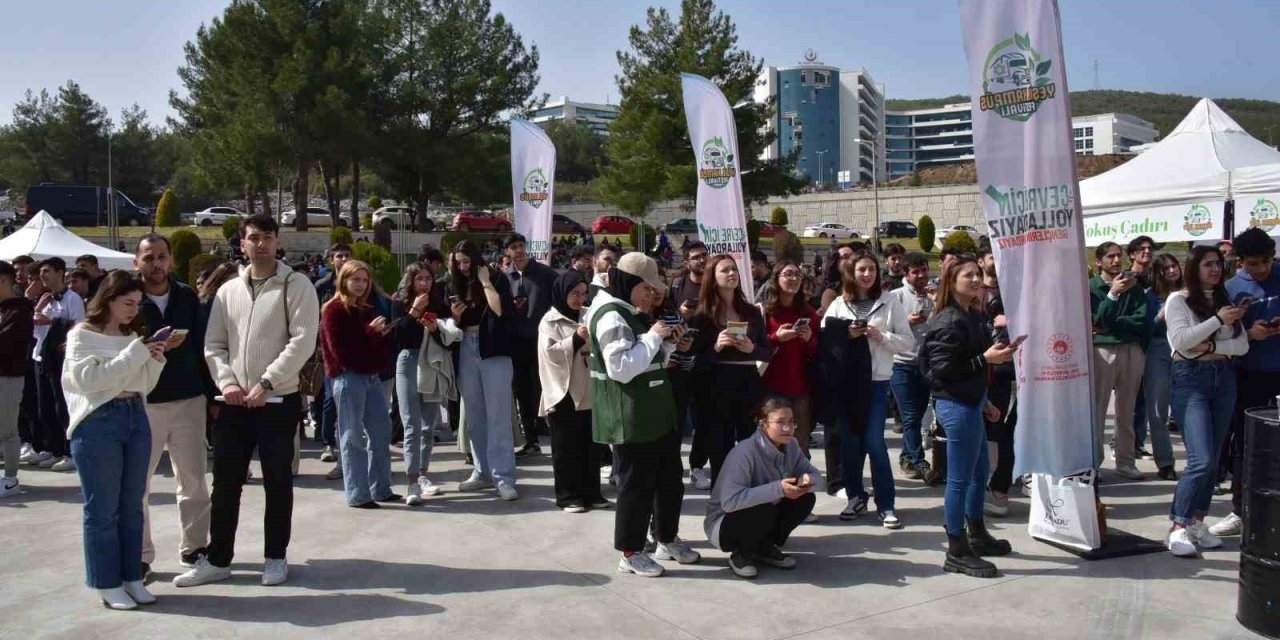 Çevre Tırı MSKÜ’de öğrencilerle buluştu