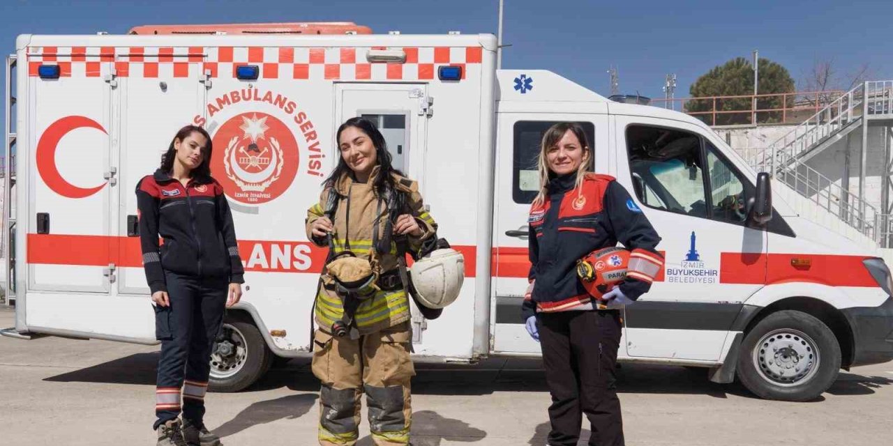 İzmir’in cesur kadınları her zorluğun üstesinden geliyor