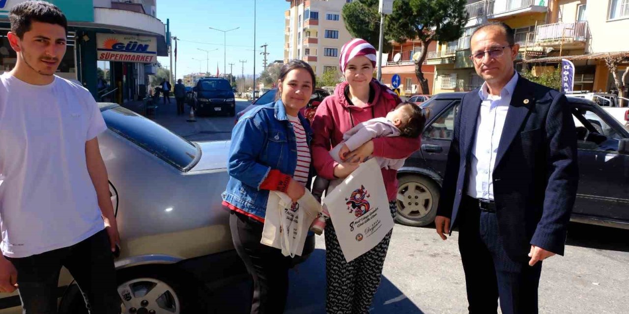 Kuyucak’ta kadınlar unutulmadı