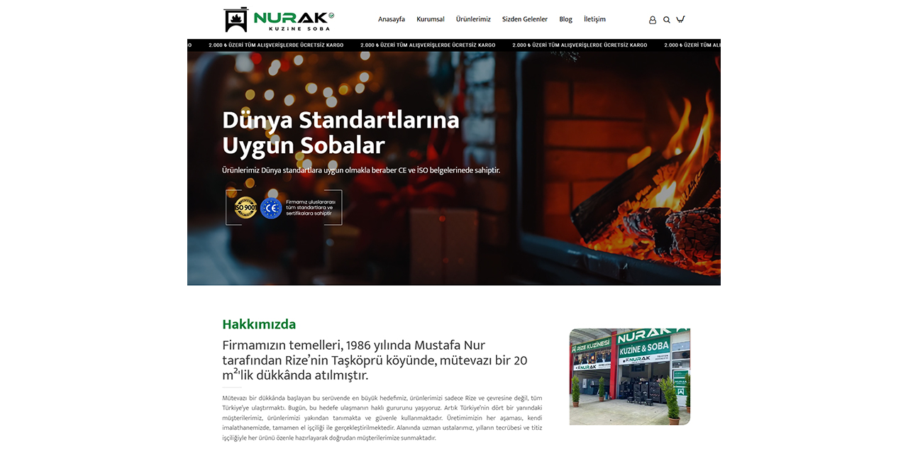 Isının kalbine yolculuk: Nurak Soba ile sıcacık bir dünya