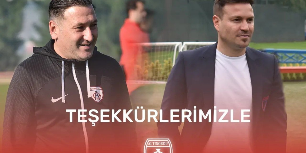 Altınordu’da Murat Korkmaz ve Yusuf Kocakaya ile yollar ayrıldı