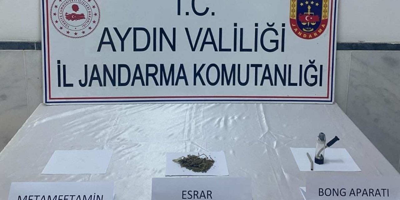 Kuyucak’ta şüpheli araçta uyuşturucu ele geçirildi