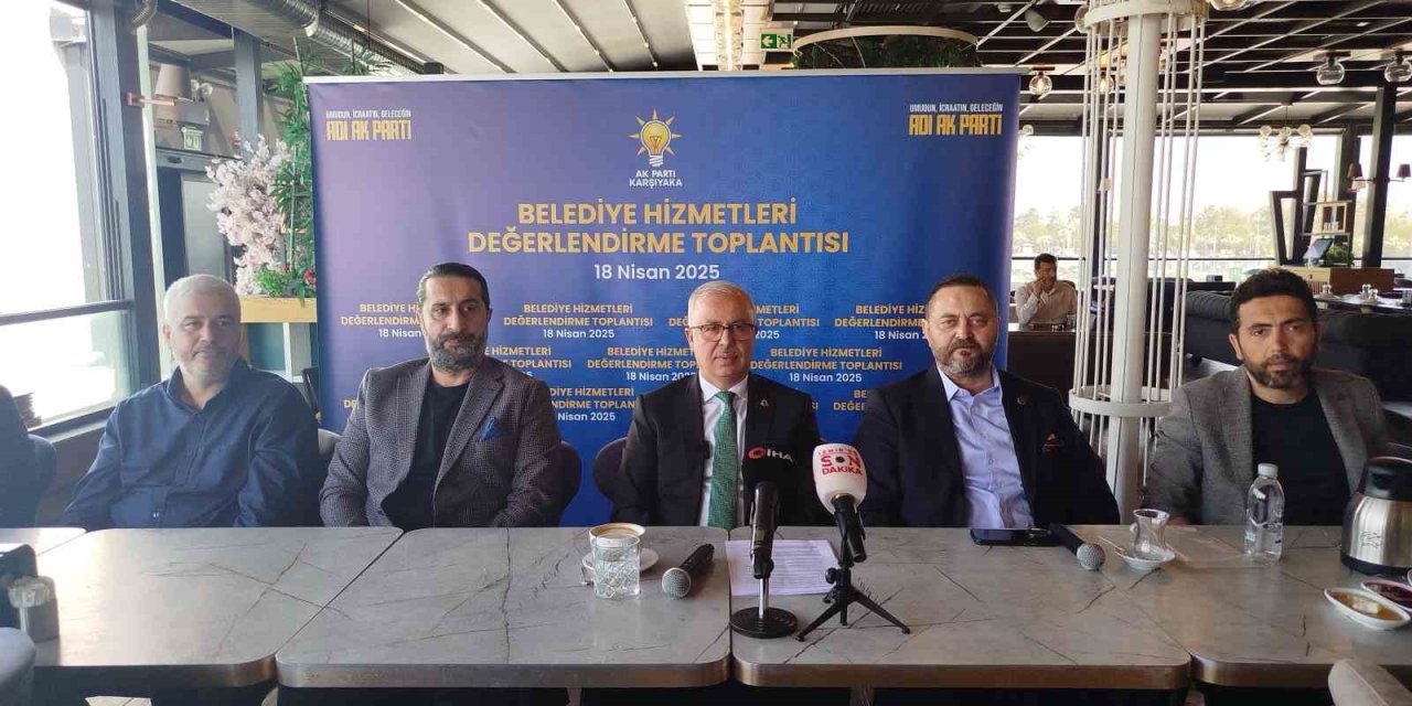 AK Partili Köse: "Karşıyaka Belediyesi için savcıları harekete geçmeye çağırıyorum"