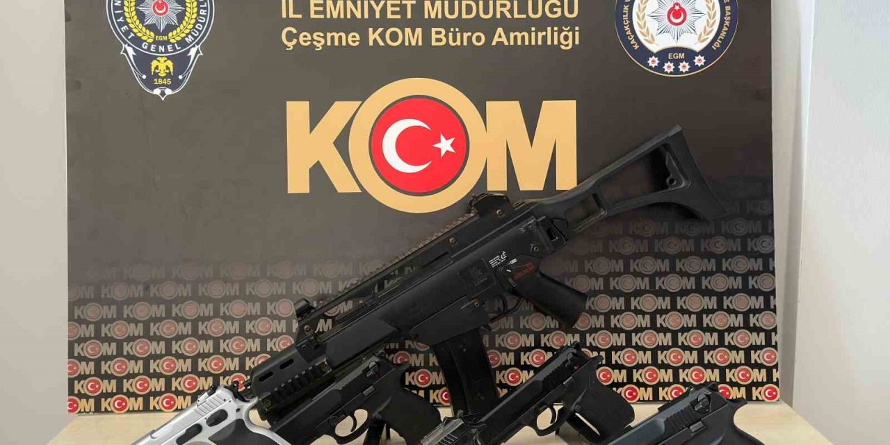 Çeşme’de suç örgütüne yönelik operasyonda 3 tutuklama