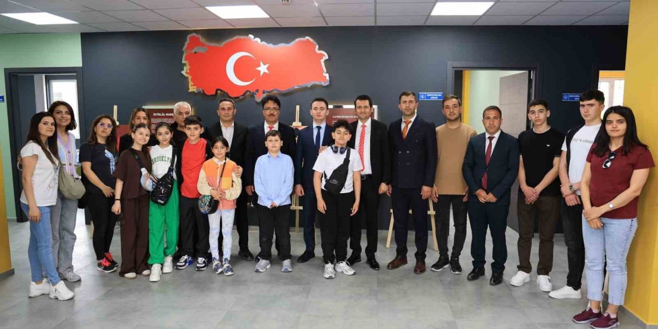 Kardeş ülke Azerbaycan’dan Çameli’ye 23 Nisan ziyareti