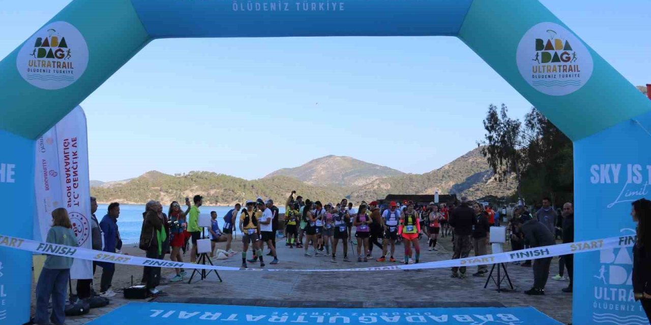 Fethiye’de 3. Babadağ Ultra Maratonu başladı