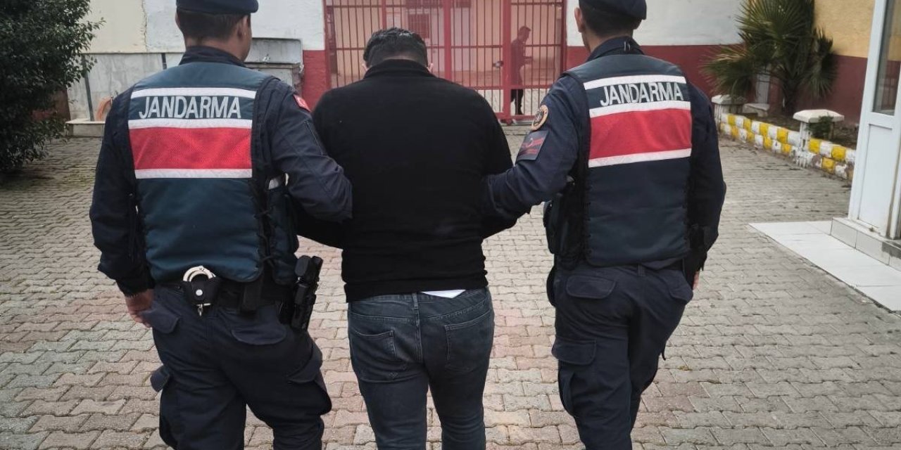 Jandarma suç makinesini, kaldığı pansiyonda yakaladı