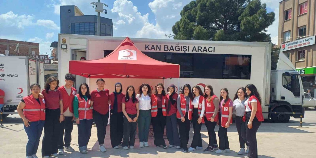 Köşk’te kan bağışı kampanyası düzenlendi