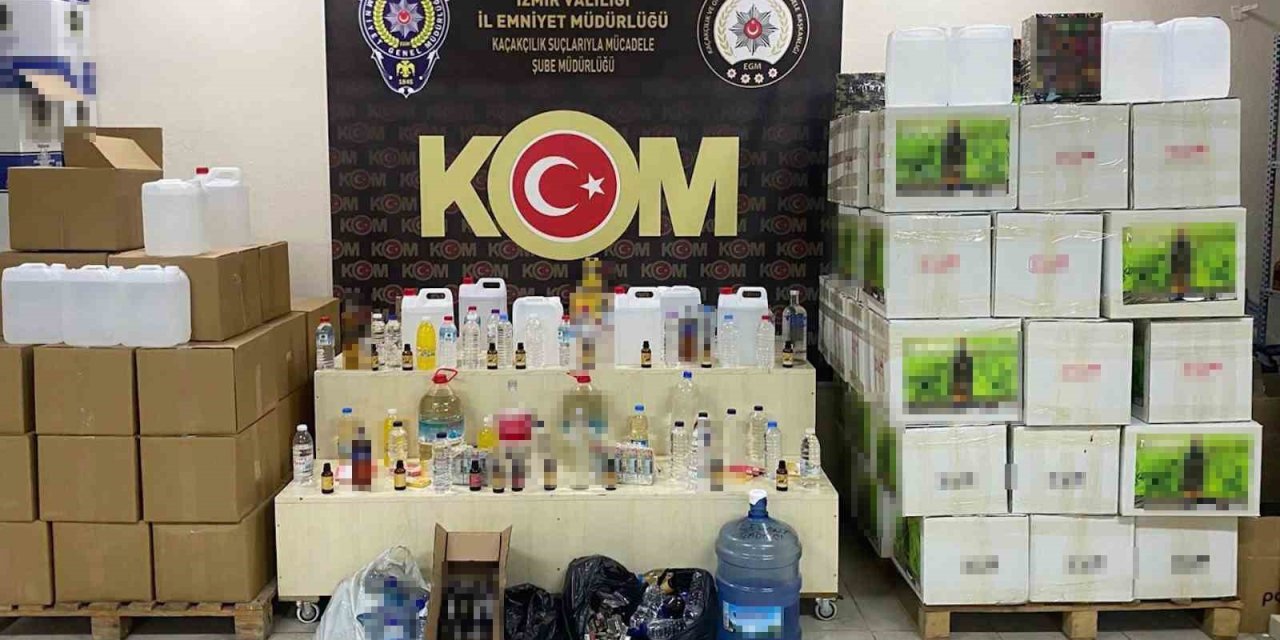 İzmir’de kaçakçılık operasyonu: 6 milyon liralık malzeme ele geçirildi