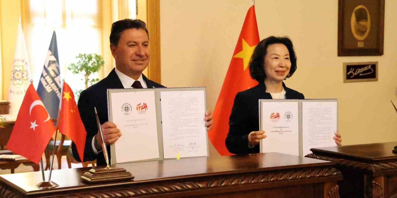 Muğla Büyükşehir ile Çin’in Leshan kenti arasında ‘Kardeş Şehir’ işbirliği protokolü