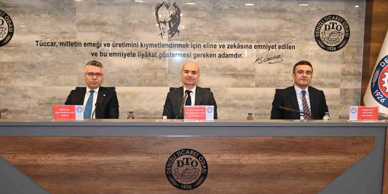 DTO’nun ’Vergi Dünyamızda Denetim ve Teknoloji’ paneli büyük ilgi gördü