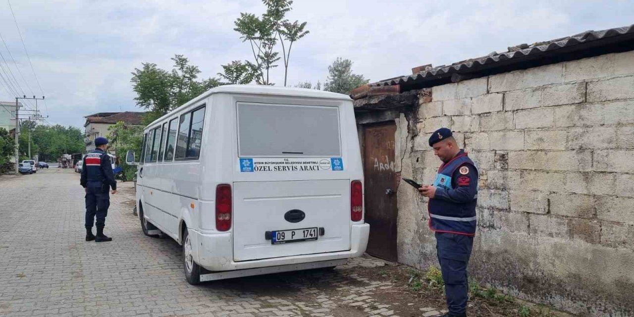 Sultanhisar’da okul servisleri denetendi