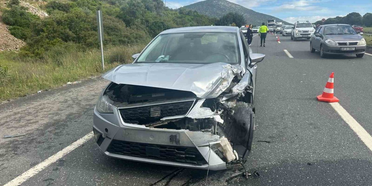 Milas’ta trafik kazası: 2 yaralı