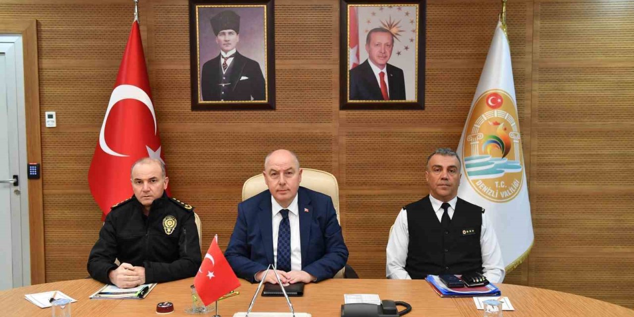 Vali Coşkun 2025 Nisan ayı asayiş verilerini paylaştı