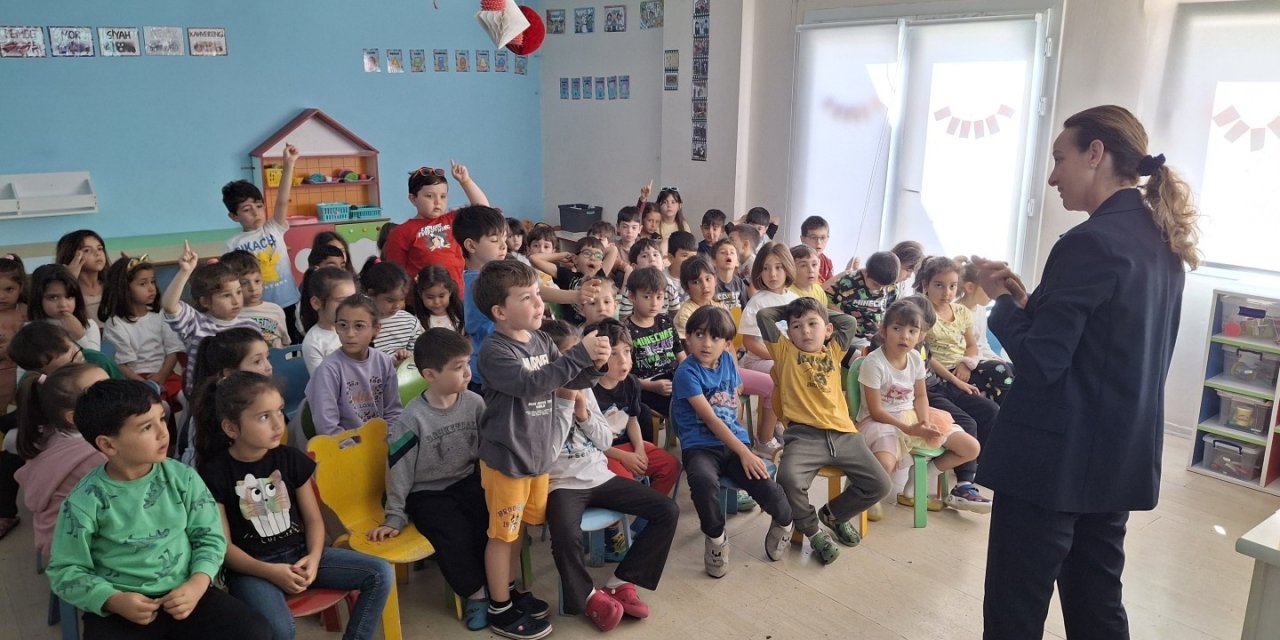 Anaokulu öğrencilerine sıfır atık eğitimi