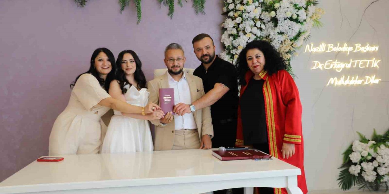 Nazilli’de nikah maratonu
