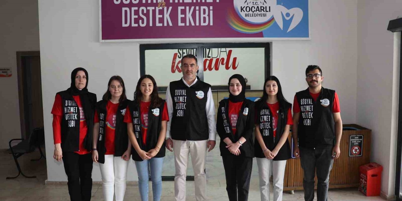 Koçarlı’da Sosyal Hizmet Destek Ekibi sahaya iniyor