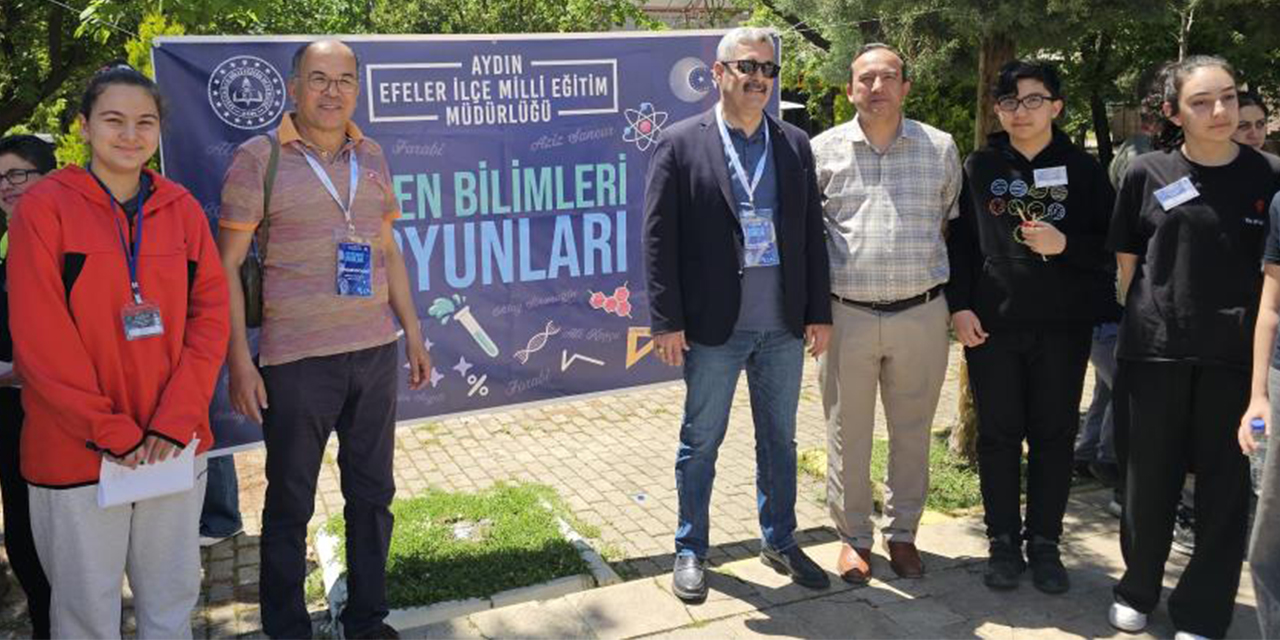 Efeler Fen Bilimleri Oyunları, bilim ve eğlenceyi bir araya getirdi