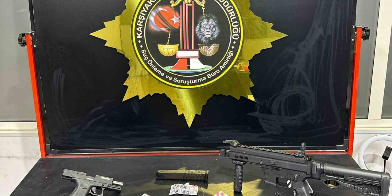 Otomatik silahlı saldırganlar kıskıvrak yakalandı