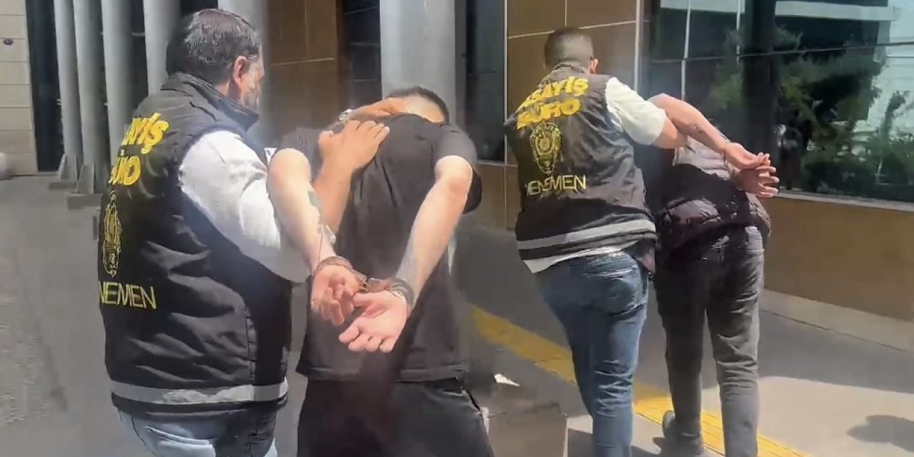 İzmir’de dron ile uyuşturucu sevkiyatına suçüstü