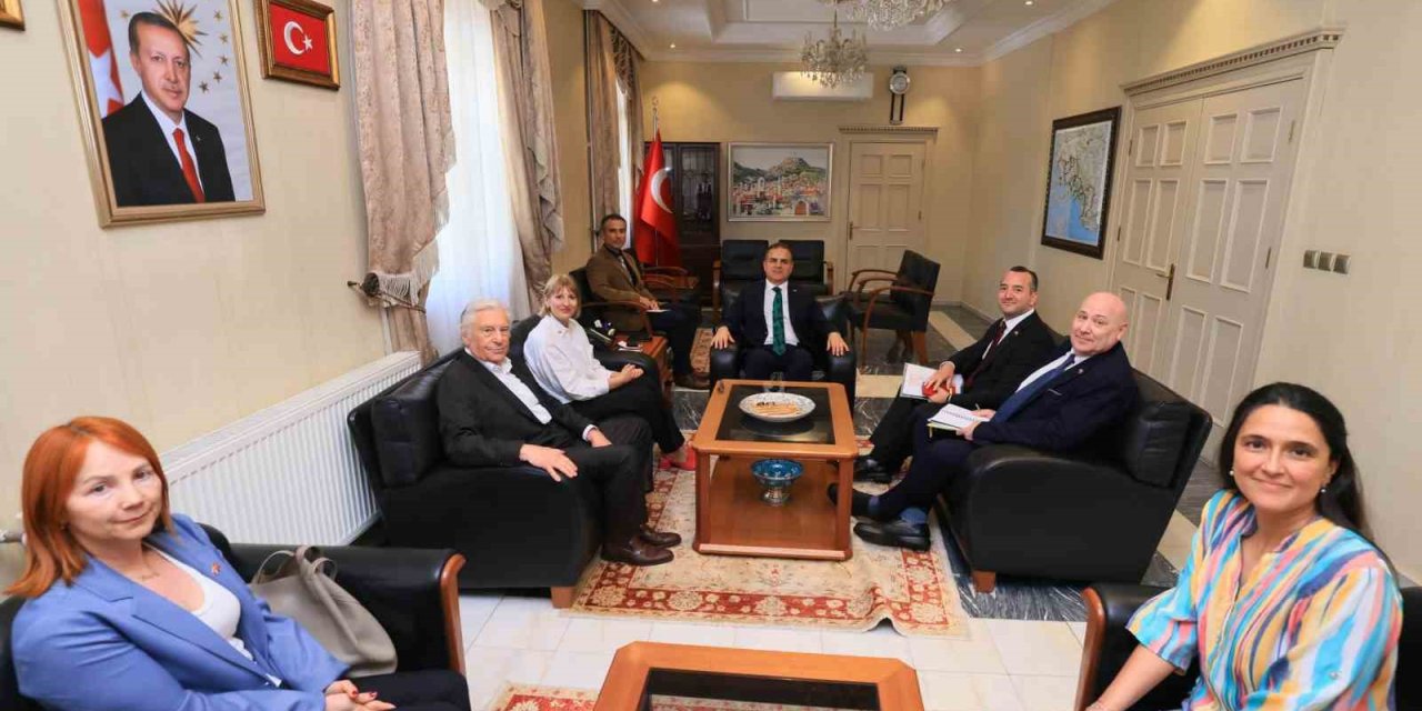 Birleşik Krallık büyükelçisi Vali Akbıyık ve Başkan Aras’ı ziyaret etti