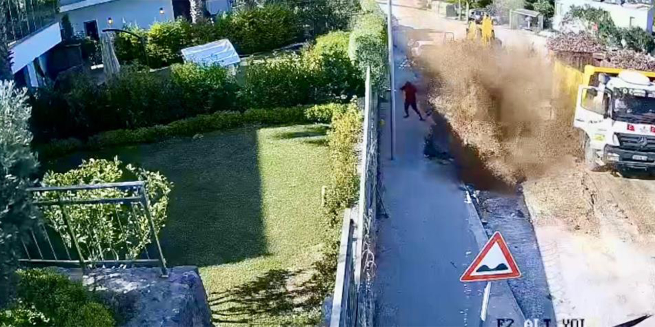 Su hattı patladı: Evleri su bastı, araçların camları kırıldı