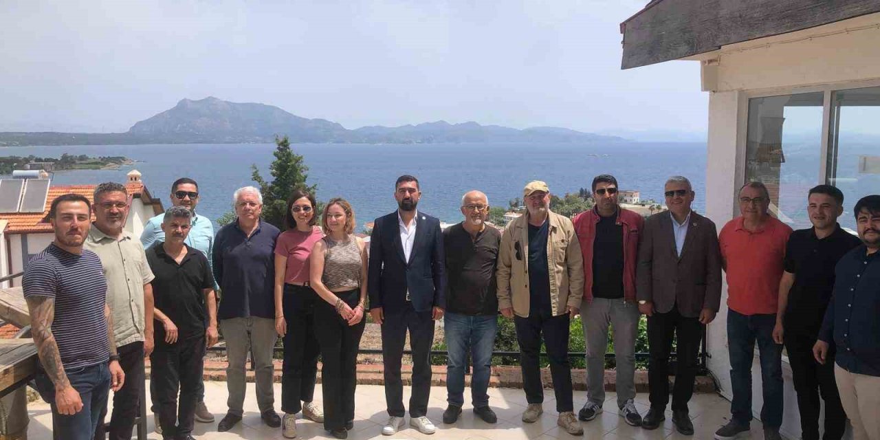MHP Datça, basın mensupları ile kahvaltıda buluştu
