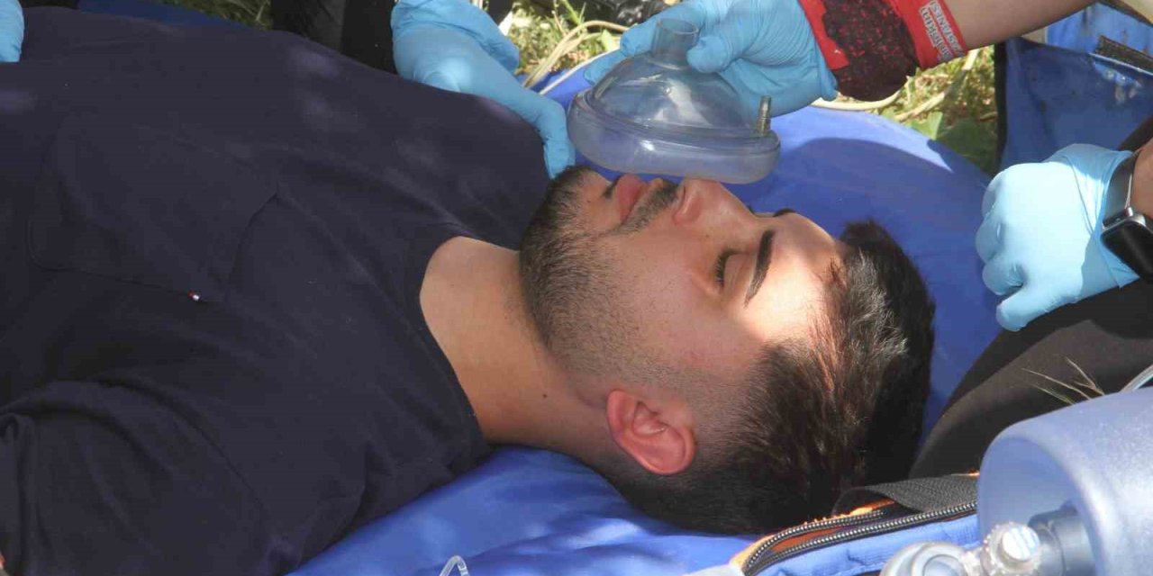 Fethiye’de gerçeğini aratmayan ’Acil Durum’ tatbikatı